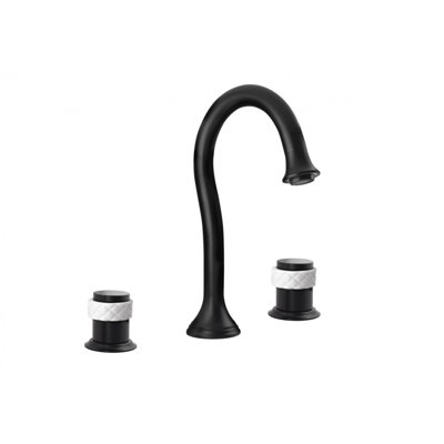 Widespread 2-handle Bathroom Faucet with Drain Assembly