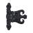 Wrought Iron Cabinet Rustproof Face Mount Hinge