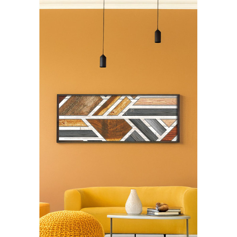 Superbe peinture décorative en panneau de fibres à densité moyenne, 12,9 po x 27,6 po | Cadre 100% bois massif (épaisseur: 0,8 pouce) | Impression numérique de haute qualité sur panneau de fibres à densité moyenne à 100% (épaisseur: 0,1 pouce) | Art mural parfait pour la décoration de la maison et du bureau