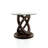Ronks Glass Top End Table