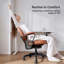 SIHOO L3D Mid Century Office Chair in Faux Leather Ergonomic Computer Chair-699897202-699897203