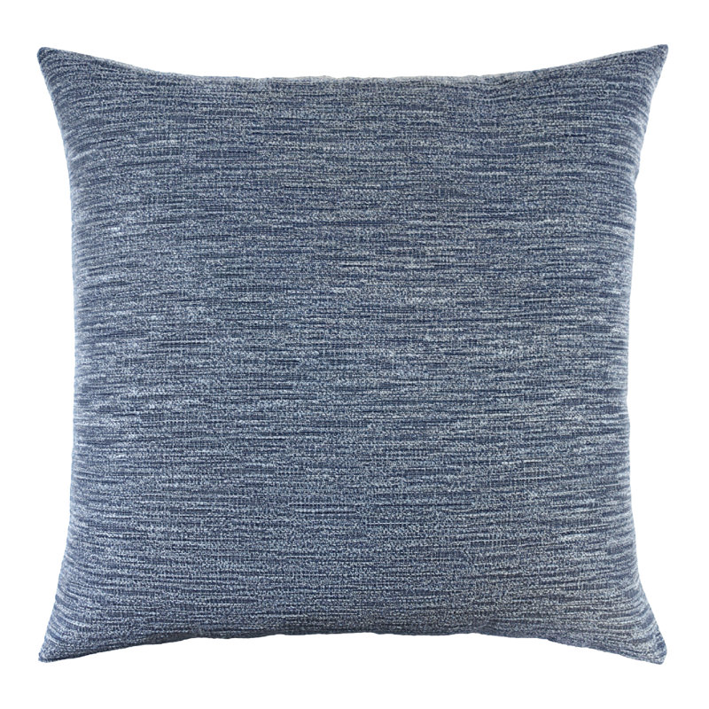 Molto Square Indoor/Outdoor Pillow Cover & Insert, 18" x 18", Navy