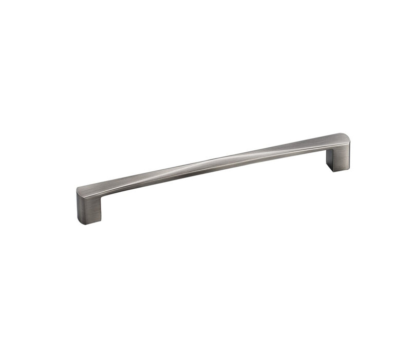 Poignée barre 7 9/16" au centre, Nickel antique
