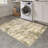 Asher Modern Abstract Machine Washable Area Rug with Non-Slip Backing-45998505