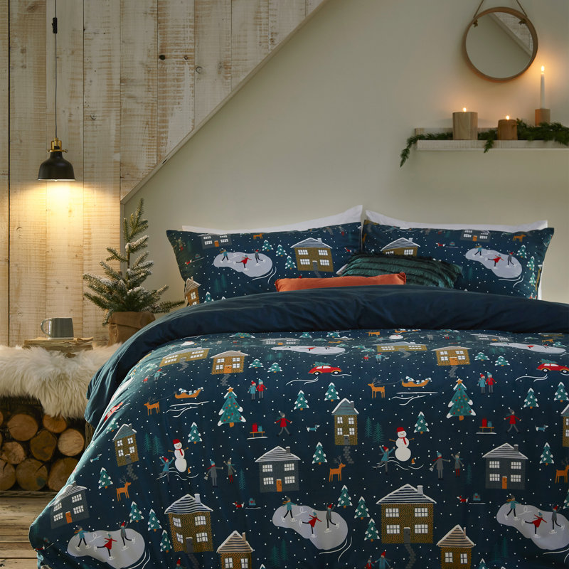 Polyester Abstract Duvet Cover Set with Pillowcases, Single Duvet Cover + 1 Standard Pillowcase