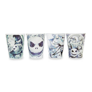 Nightmare Before Christmas 20 Ounce Stemless Wine Glass Set