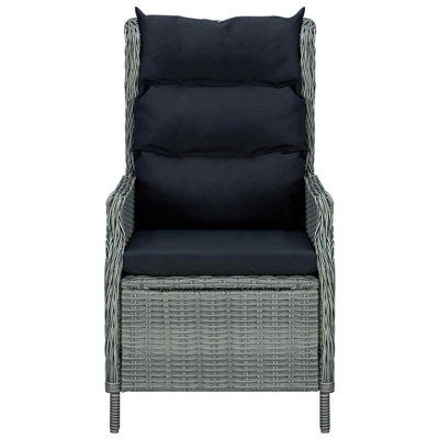 Chaise de patio inclinable avec coussins Brilliance
