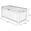Keter Glenwood 390L Storage Box