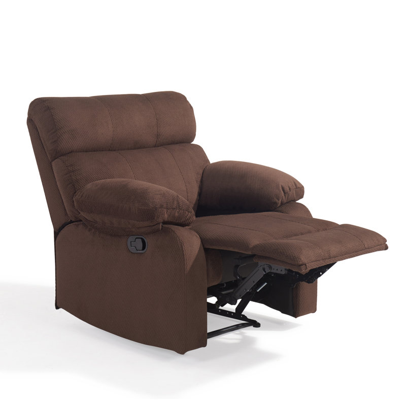 Fauteuil inclinable manuel Erma, Brun