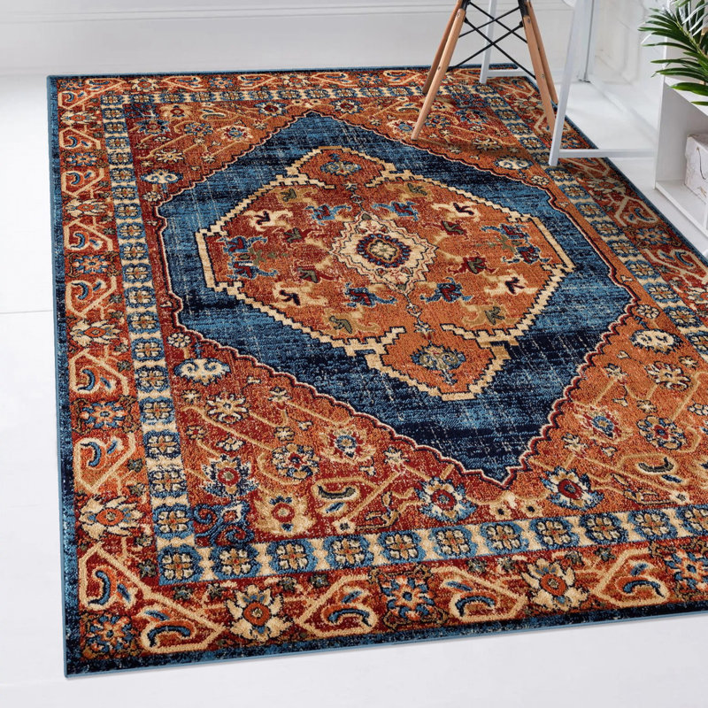 Tobi's Collection Oriental Indoor Rug, Rectangle 5' x 7'