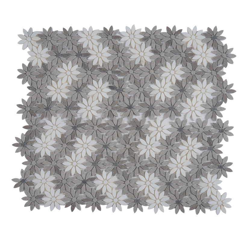 Desert Hills 0.5 in. x 1.1 in. Novelty Polished Marble Tile