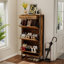 Armoire de rangement pour chaussures avec 3 tiroirs rabattables et 1 tiroir-1716100013