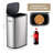 Kitchen Trash Can, 55L/14.5 Gallon Rectangular Trash Can With Pop-Up Lid