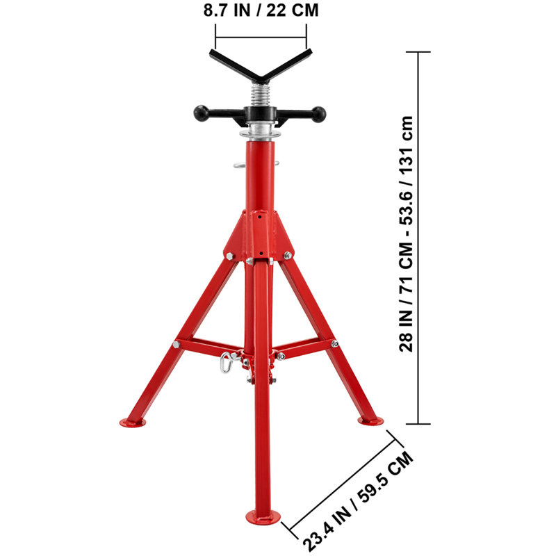 Support de cric robuste ajustable