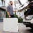 Folding Picnic Table, Plastic Picnic Table, Portable with Carrying Handle, White Tailgate Utility Commercial Craft Table with Heavy Duty Frame for Parties and Events.-1143475790-1143475788