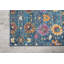 Tapis bleu denim Justien-49797362