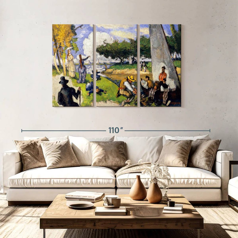 The Fishermen, 48" H x 74" W
