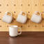 Set of 4 16oz Stoneware Mugs, Green Ceramic Coffee Cups with Straight Edge Design and Double-Sided Reactive Glaze Finish-61453430-61453426-61453424
