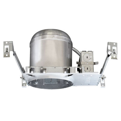 Air-Tight IC Rated Recessed Lighting Housing for New Construction