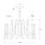 Bonnington 18 - Light Chandelier-282178806