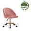 Hykkon Marcellus Velvet Office Chair-853456861