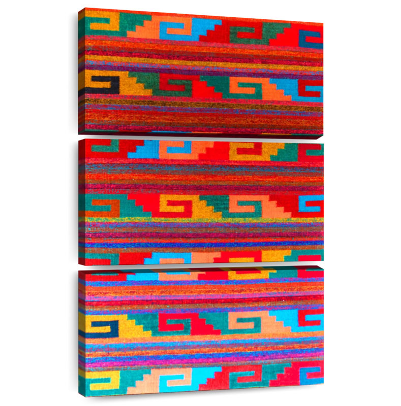 Motif de tapis Senne Oaxacan, H 32 po x l 20 po