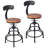 Frumie Swivel Adjustable Height Counter Stool-962105221-984700720