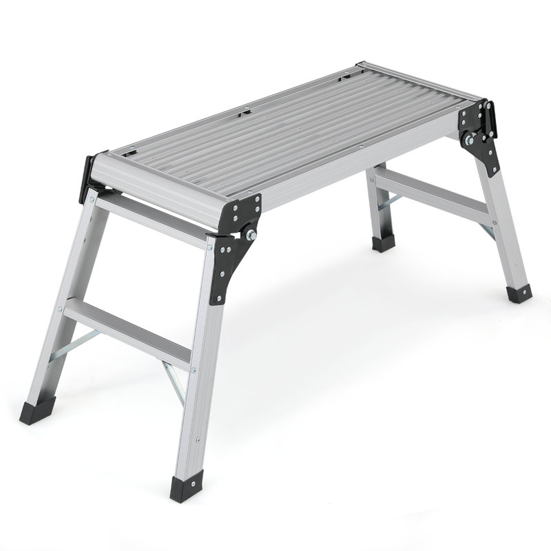 Escabeau pliable en aluminium 42,5 po