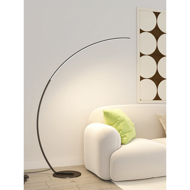 Lampe moderne et minimaliste en fer et aluminium