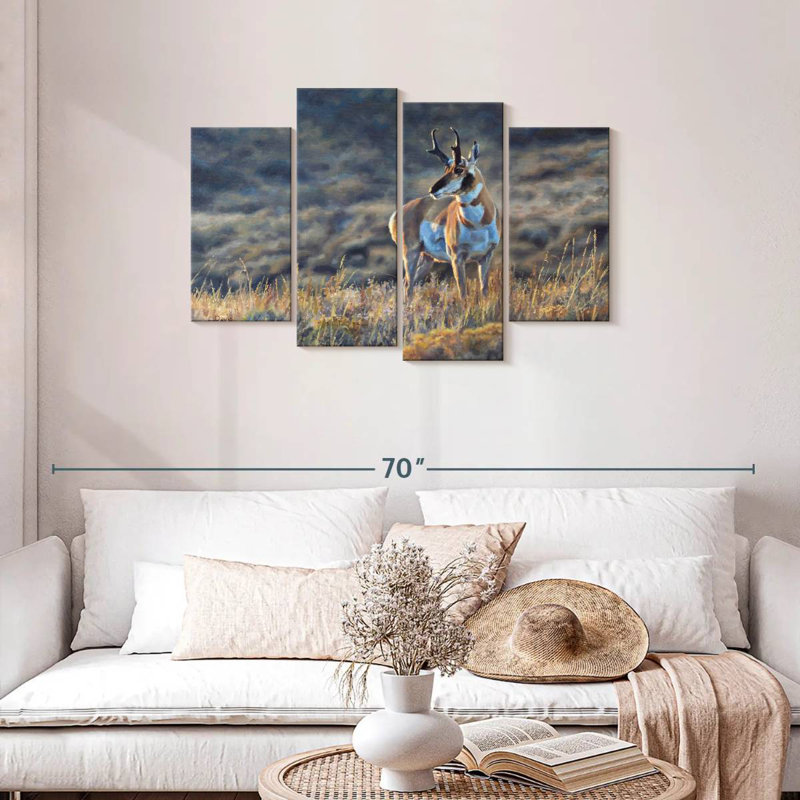 Brampt Pronghorn Pride, 27" H x 43" W