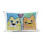 Coussin Bunny in Nature, imprimé par Nettie Price