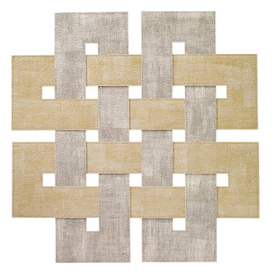 Celtic Vinyl Geometric Woven Placemat