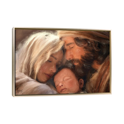 The First Christmas - Wall Art Print - Framed Canvas