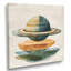 Earth Tone Wall Art, Rustic Space Artwork, Saturn Rings Over Earth Tones-1728758028-1728758029