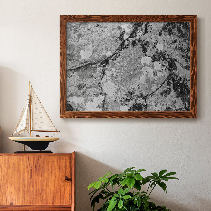Found textures xii encadré sur toile, Érable, H 18 po x l 26 po x P 1,5 po