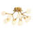 Bakker 15 - Light Bubble Globe Glass LED Semi Flush Mount