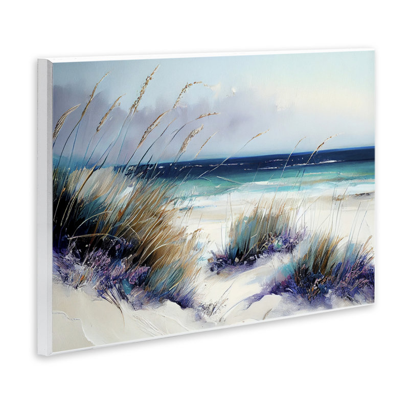 Plaque murale Euphoria Beach Dunes, design par Sasha, H 10 po x l 15 po