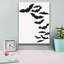 «Flock of Bats» par Susan Ball, estampe numérique sur toile-822622526