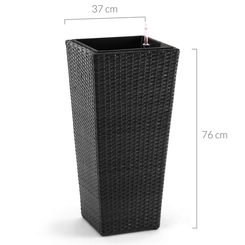 Blumfeldt Pot Planter, Black