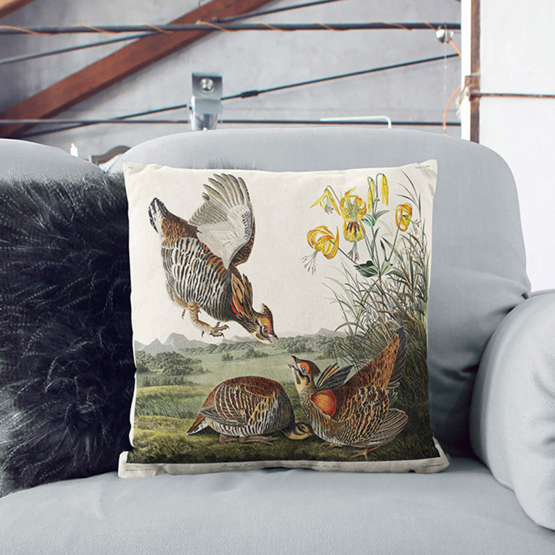 Square Throw Cushion, 40cm H x 40cm W x 15cm D