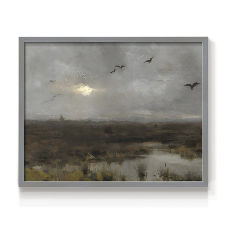 Paysages rétro-Dxli - reproduction encadrée