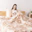 Cozy and Comfortable Faux Fur Blanket A soft, plush blanket perfect for sofas, featuring a fluffy, thick, and plush texture. Ideal for sofas, bedrooms, and living rooms.-121601731-121601725