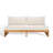 Despina Teak 3 - Person Patio Conversation Set with Cushions