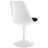 Modholic Tulip Swivel Side Chair, Black (Set Of 2)-929971211-873244884