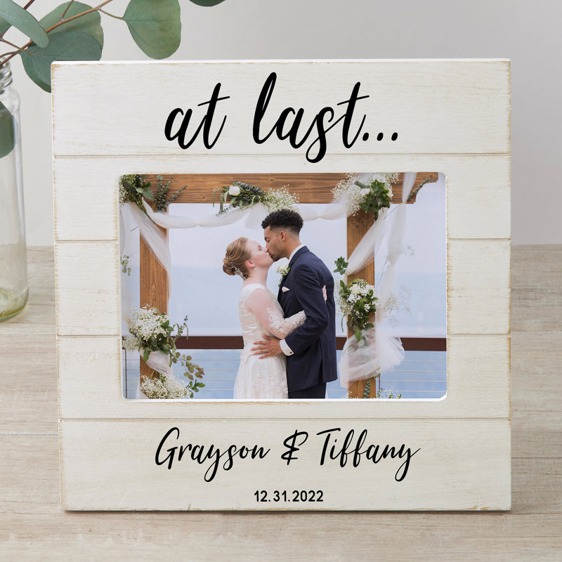 At Last… Single Picture Frame, 5"   x 7"