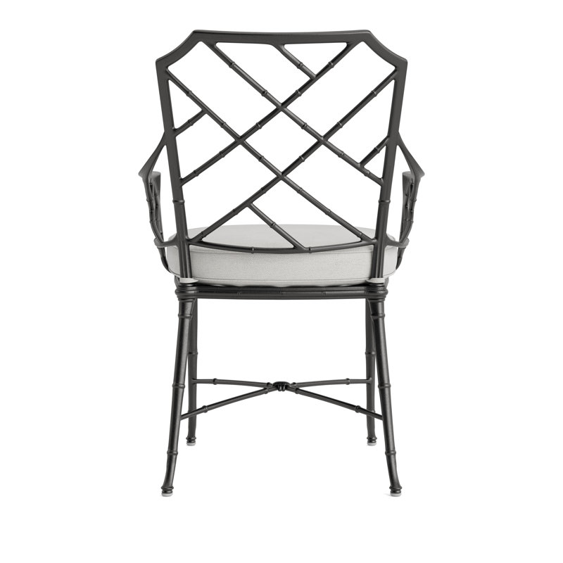 Calcutta Outdoor Dining Chair, Fusion Dove, Textured Pewter