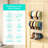 Over Door Hat Rack, 3 Tier Wall Mounted Hat Holder With 16 Hooks And 10 Movable Clips, Cap Hanger Storage Up To 26 Caps-1042996453