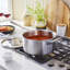 Demeyere Essential 5 5-Ply 4-Qt Stainless Steel Saucepan with Lid