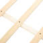 Structure de lit tapissier très grand Gewnee gris foncé avec tête de lit capitonnée en bois pour la chambre-123042481