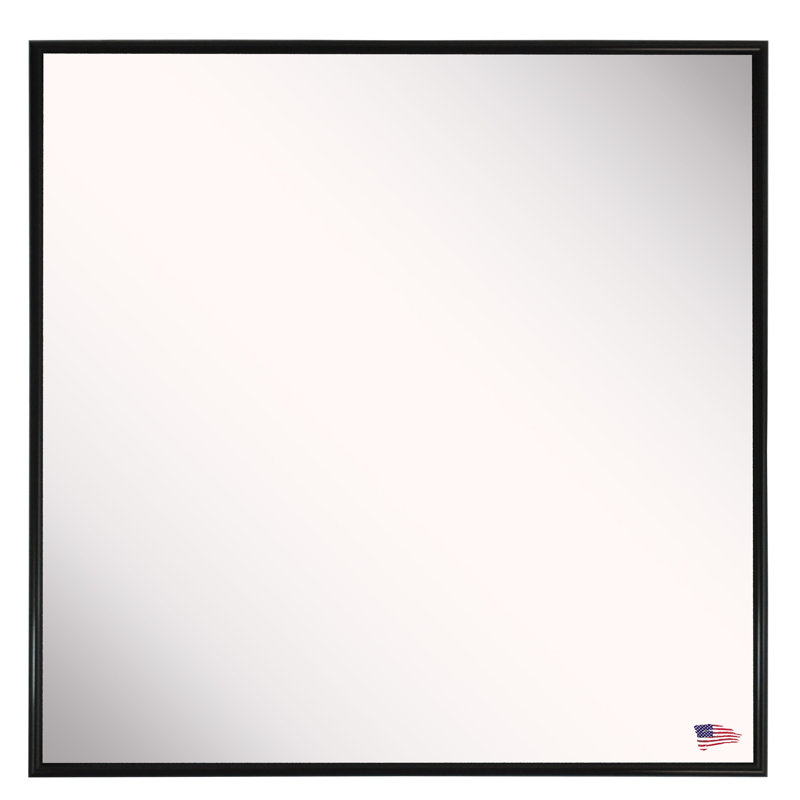 Derosier Metal Flat Mirror, 20" H x 20" W